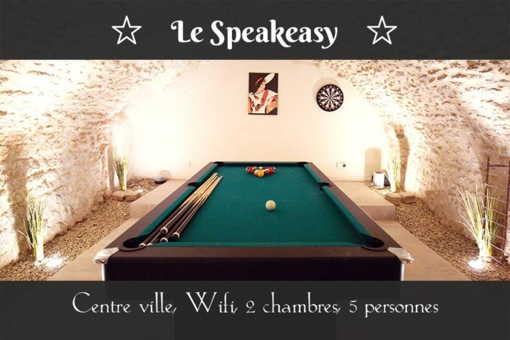 Le Speakeasy - Maison Avec Billard Auxerre Buitenkant foto