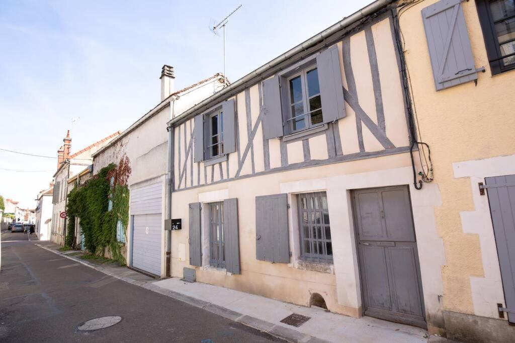 Le Speakeasy - Maison Avec Billard Auxerre Buitenkant foto